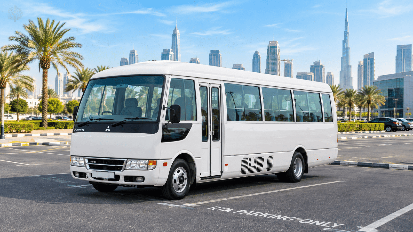 Bus Rental Dubai 34 Seater Passenger Bus