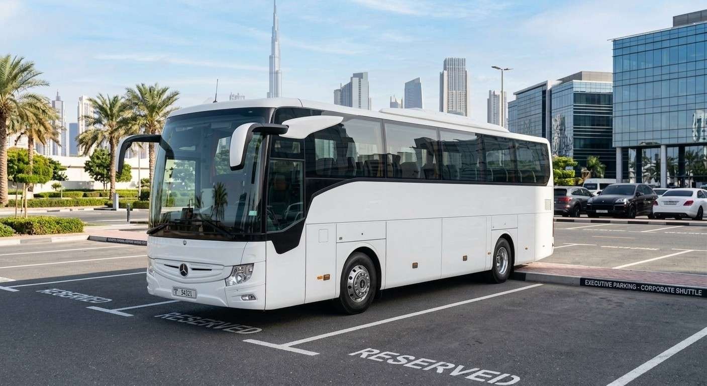 Bus Rental Dubai 50 Seater Luxury Coach