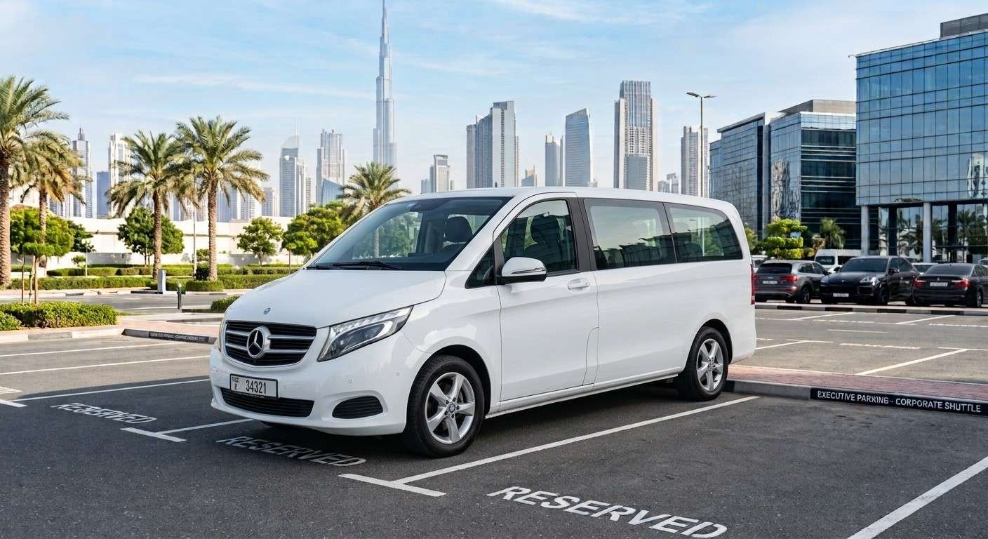Bus Rental Dubai 7 Seater Passenger Van