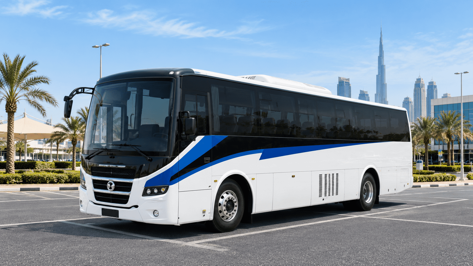 Bus Rental Dubai 70 Seater Workforce Bus