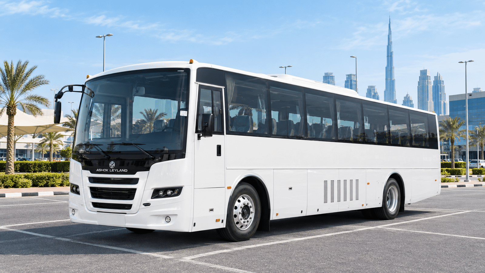 Bus Rental Dubai 83 Seater Heavy Passenger Bus