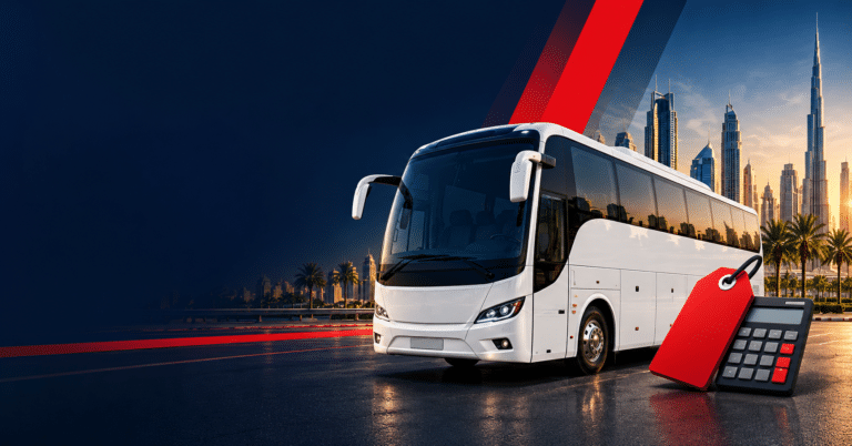 Bus Rental Dubai Price 2026 Cost by Seat Size