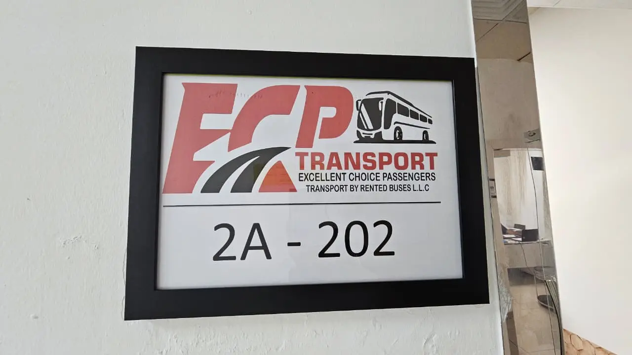 Passenger Transport Company in Dubai Office Entrance